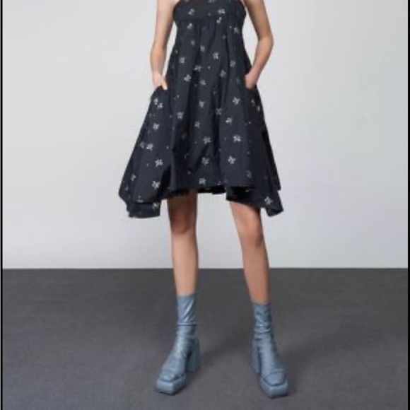 Lucile Platform Calf Boots - Blue EU 37/ US 7 - Picture 6 of 10